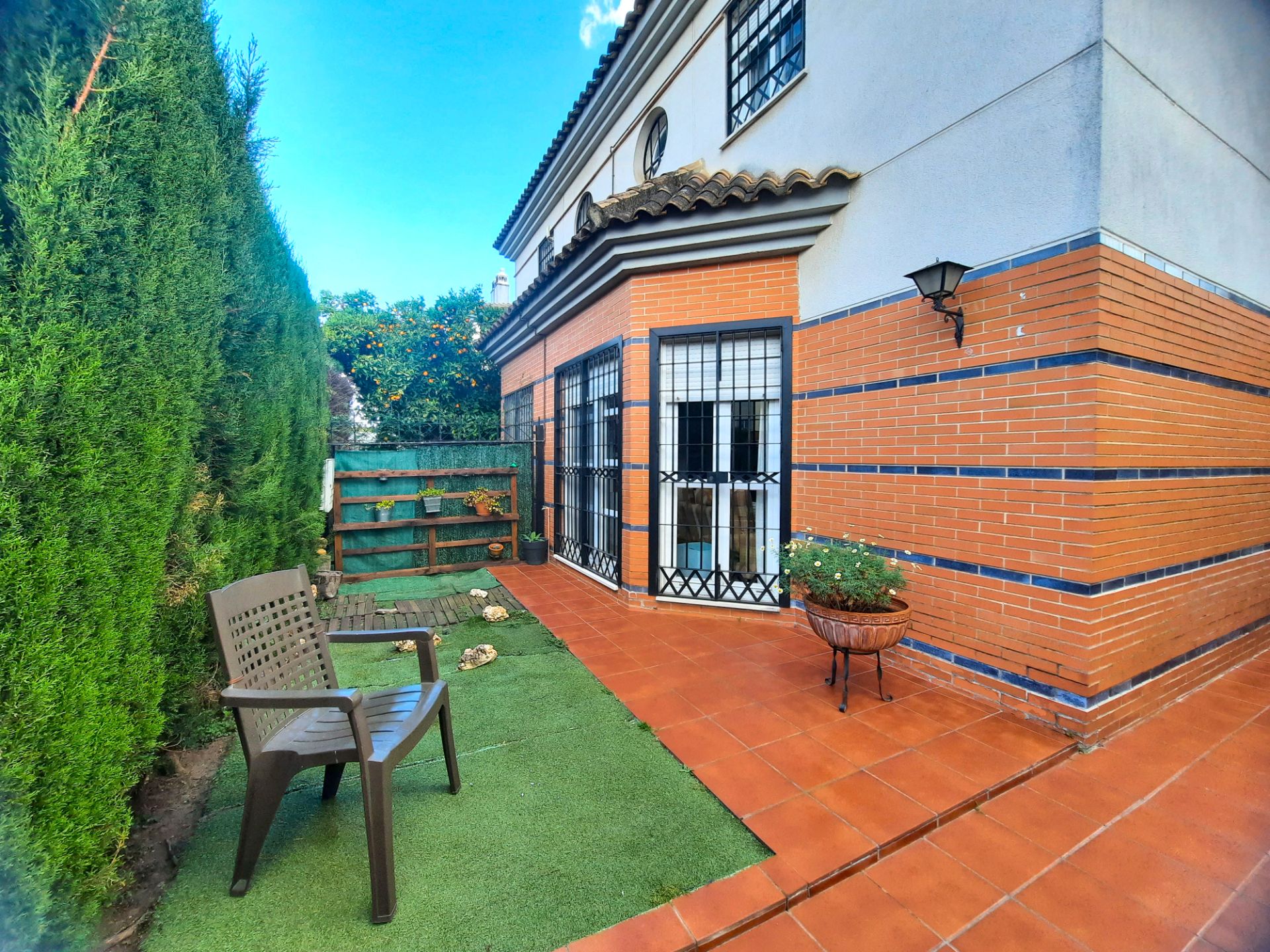 Garden of Single-family semi-detached for sale in Mairena del Aljarafe