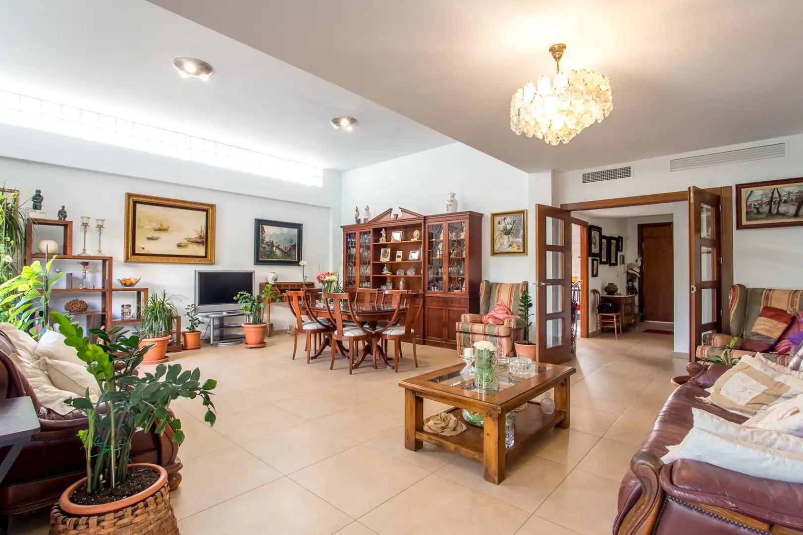 Sala de estar de Casa o chalet en venta en Molina de Segura con Aire acondicionado, Calefacción y Jardín privado