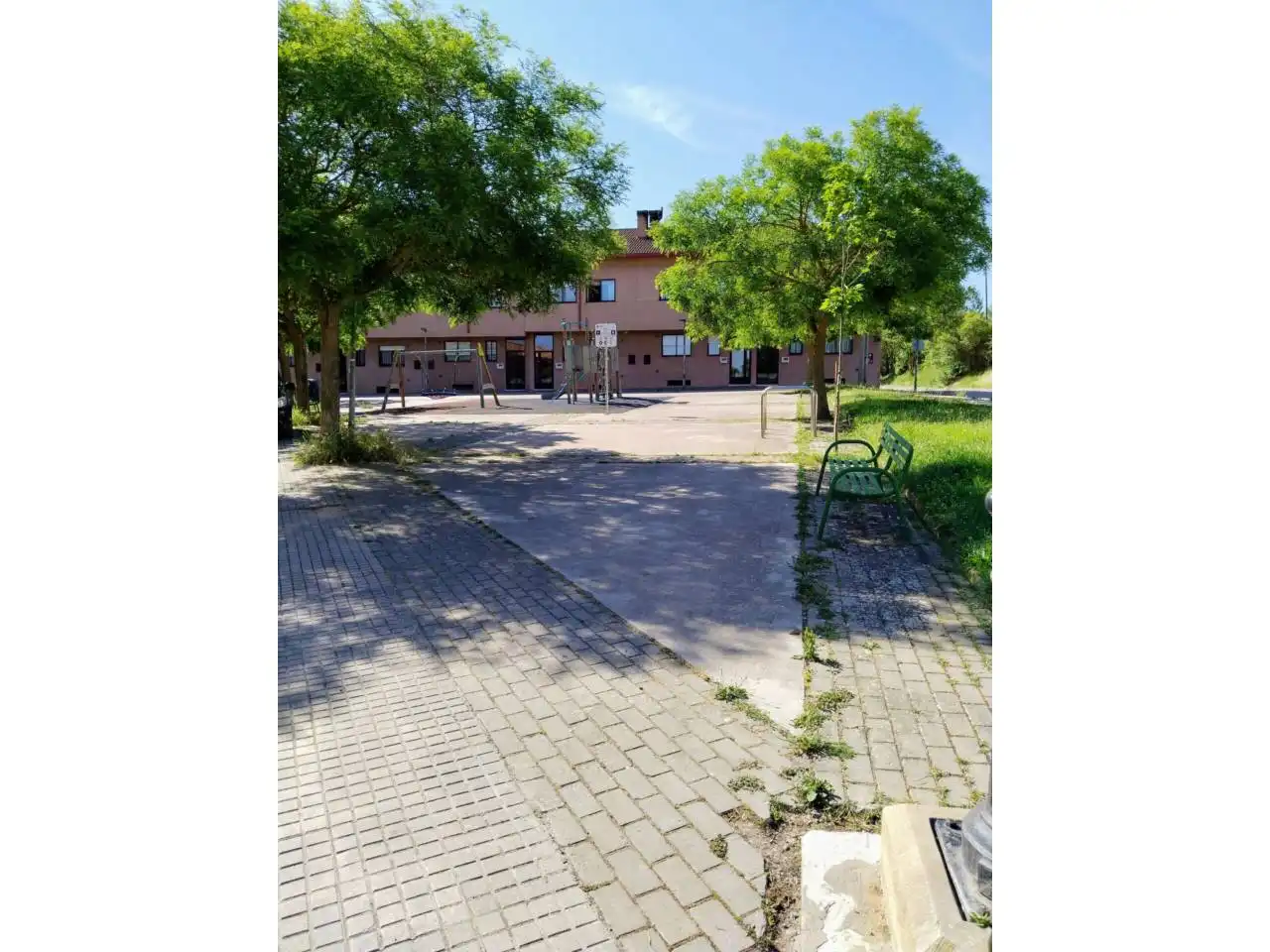 Parking of Flat for rent in Burgos  with Heating, Terrace and Furnished