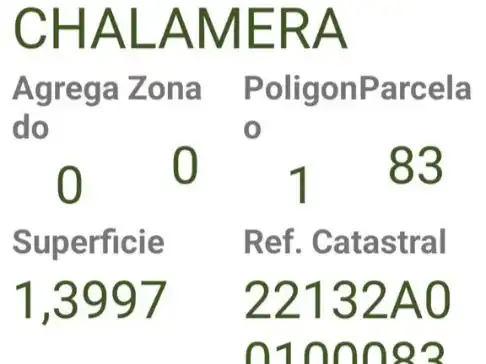 Jardín de Terreno en venta en Chalamera