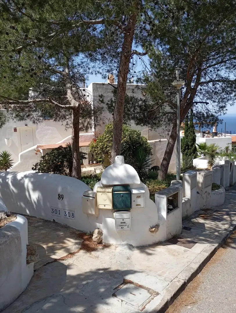 Vista exterior de Apartamento en venta en Sant Josep de sa Talaia con Calefacción, Jardín privado y Terraza