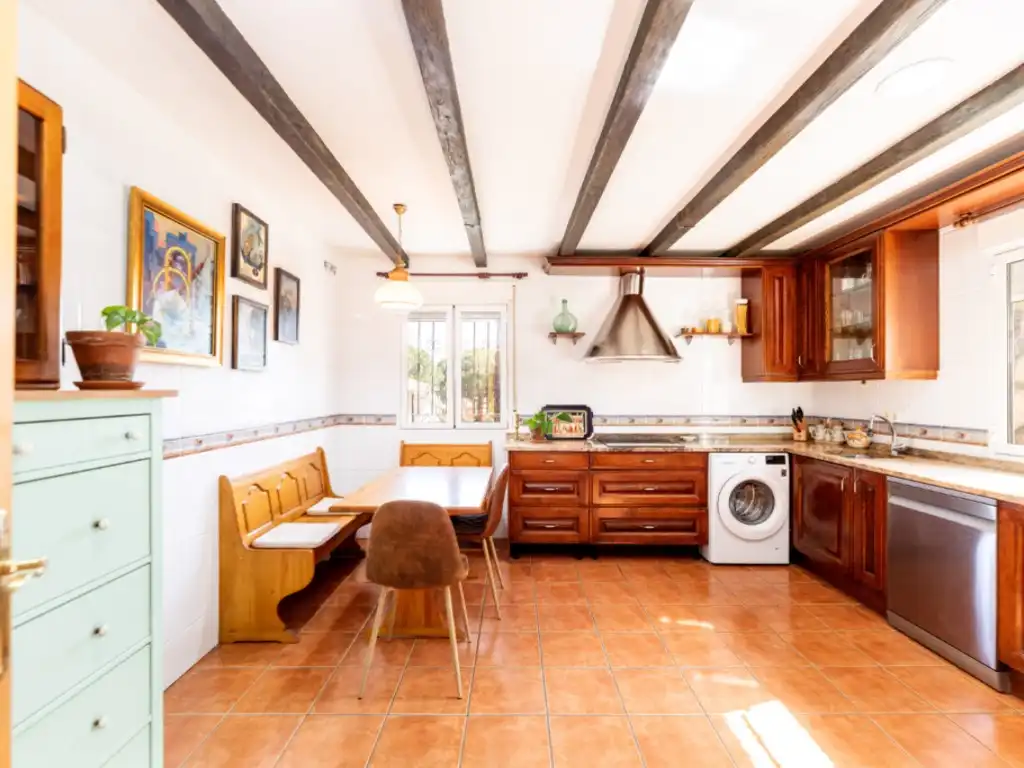Cocina de Casa o chalet en venta en Galapagar con Jardín privado, Terraza y Trastero