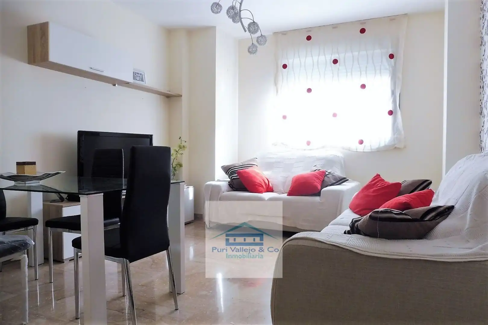 Sala de estar de Piso en venta en Córdoba con Aire acondicionado, Trastero y Amueblado