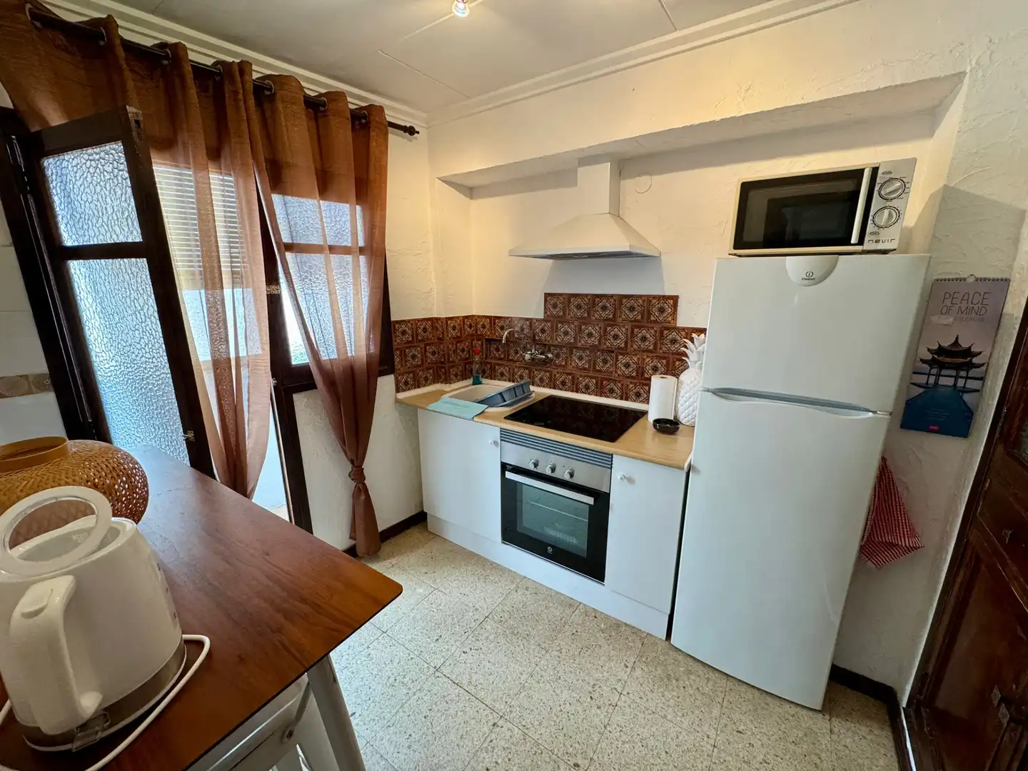Kitchen of Flat for sale in Castalla  with Furnished