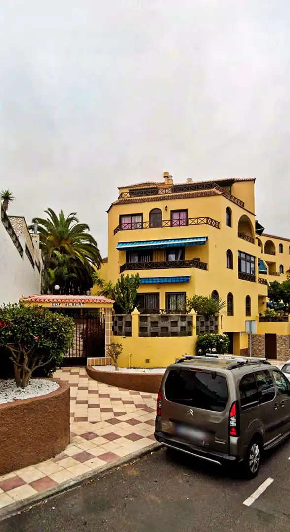 Außenansicht von Wohnung zum Verkauf in Los Realejos mit Privatgarten, Terrasse und Möbliert