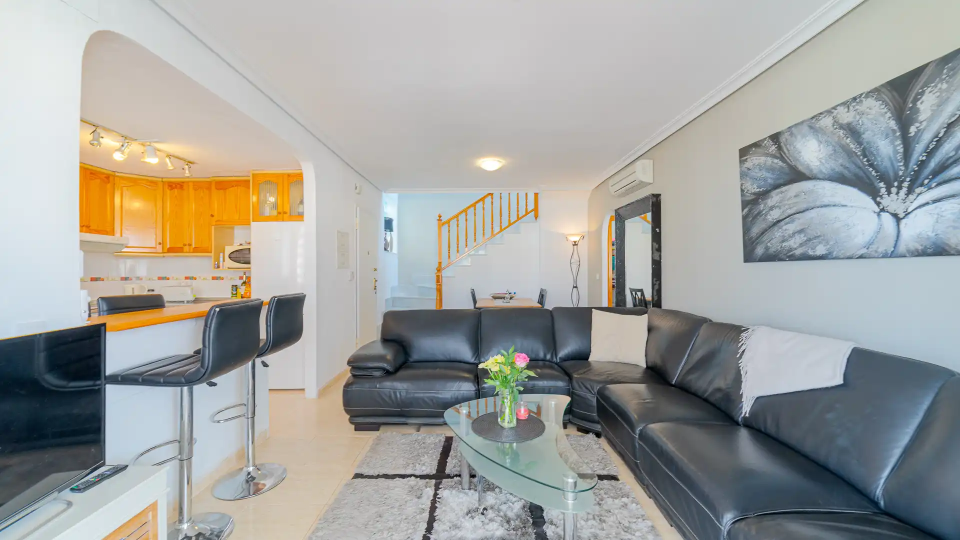 Sala d'estar de Àtic en venda en Orihuela amb Aire condicionat, Calefacció i Terrassa