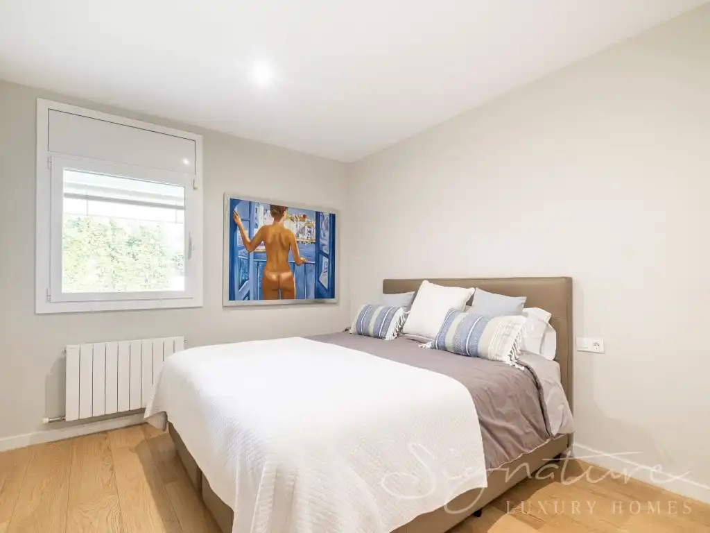 Dormitori de Casa o xalet de lloguer en Sant Cugat del Vallès amb Aire condicionat, Piscina i Moblat