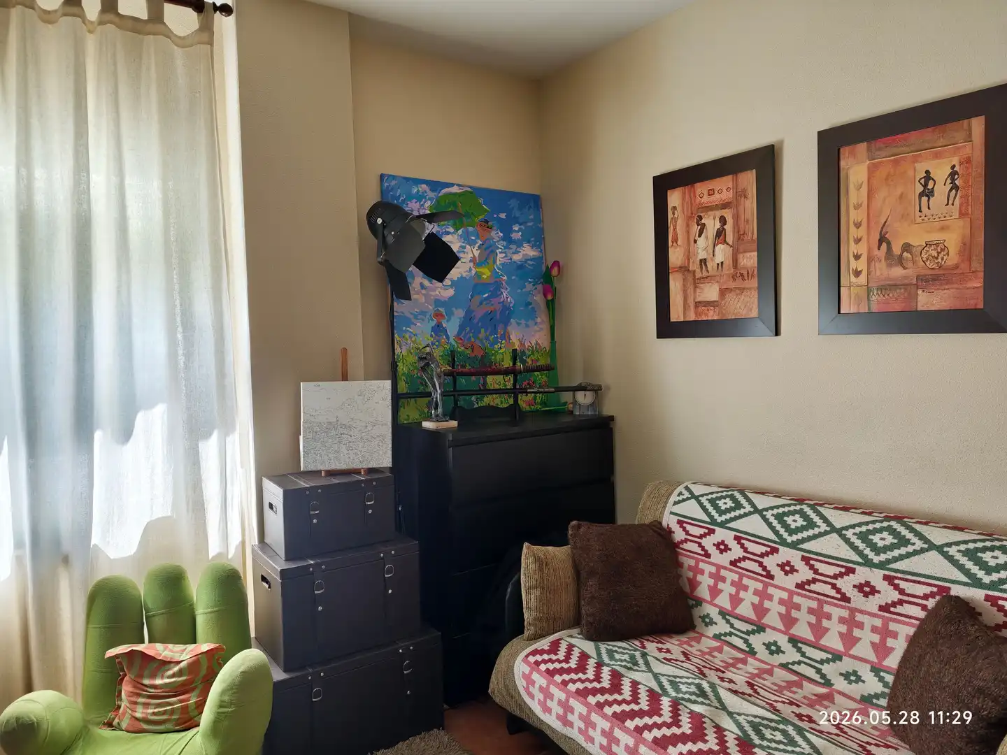 Living room of Houses for sale in Aranjuez  with Air Conditioner, Private garden and Terrace