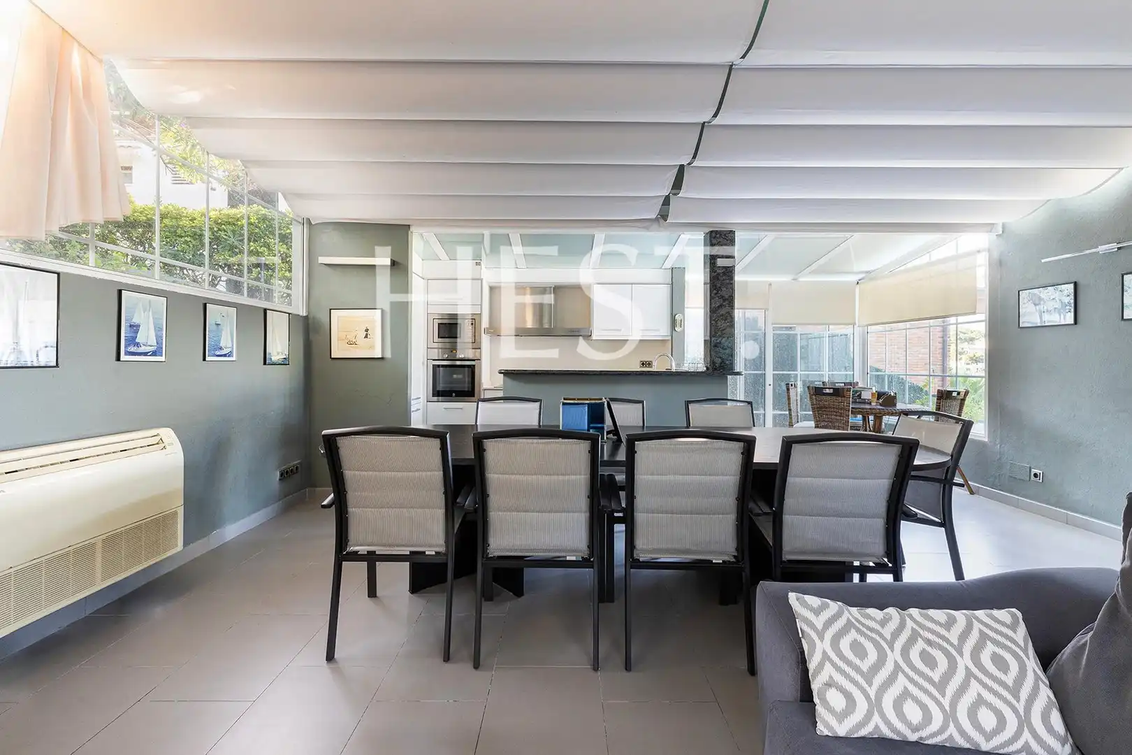 Comedor de Casa o chalet en venta en Castelldefels con Calefacción, Jardín privado y Parquet