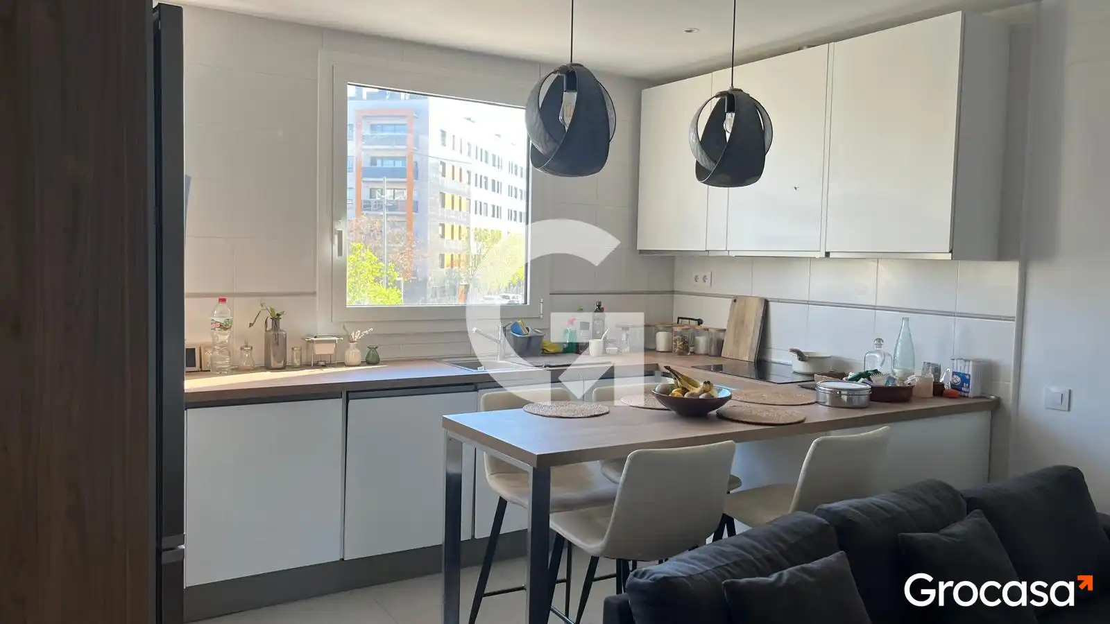 Cocina de Piso en venta en Sant Feliu de Llobregat con Aire acondicionado, Horno y Lavadora