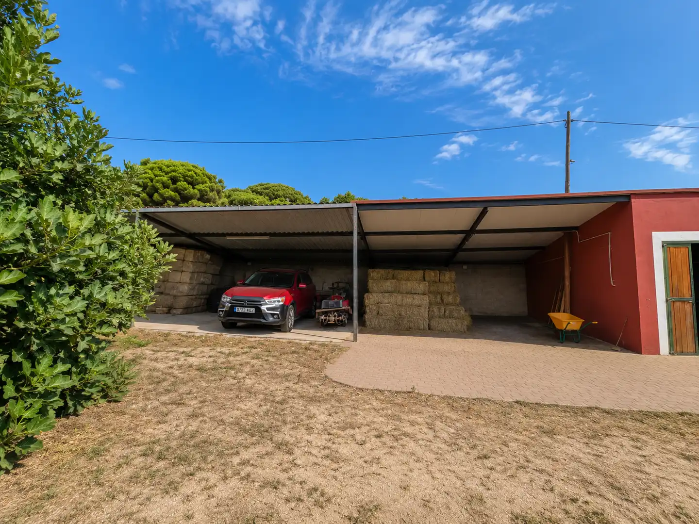 Parking of Country homes for sale in Argentona  with Air Conditioner, Heating and Private garden