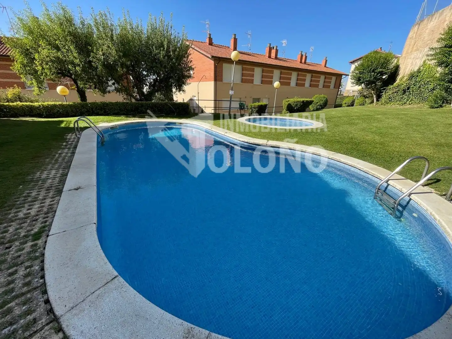 Swimming pool of Houses for sale in Labastida / Bastida  with Heating, Private garden and Parquet flooring