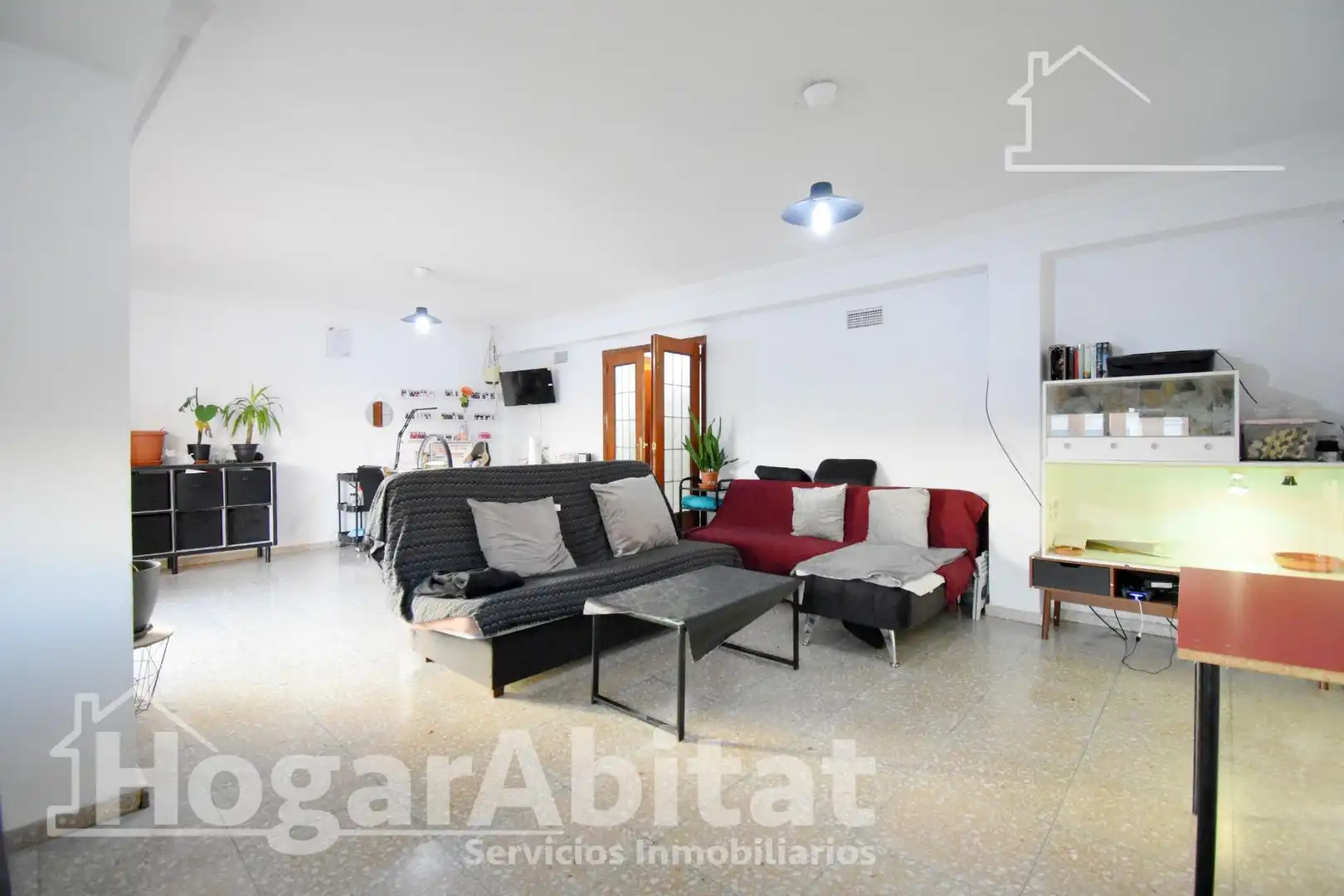 Living room of Flat for sale in Oliva  with Air Conditioner, Heating and Terrace