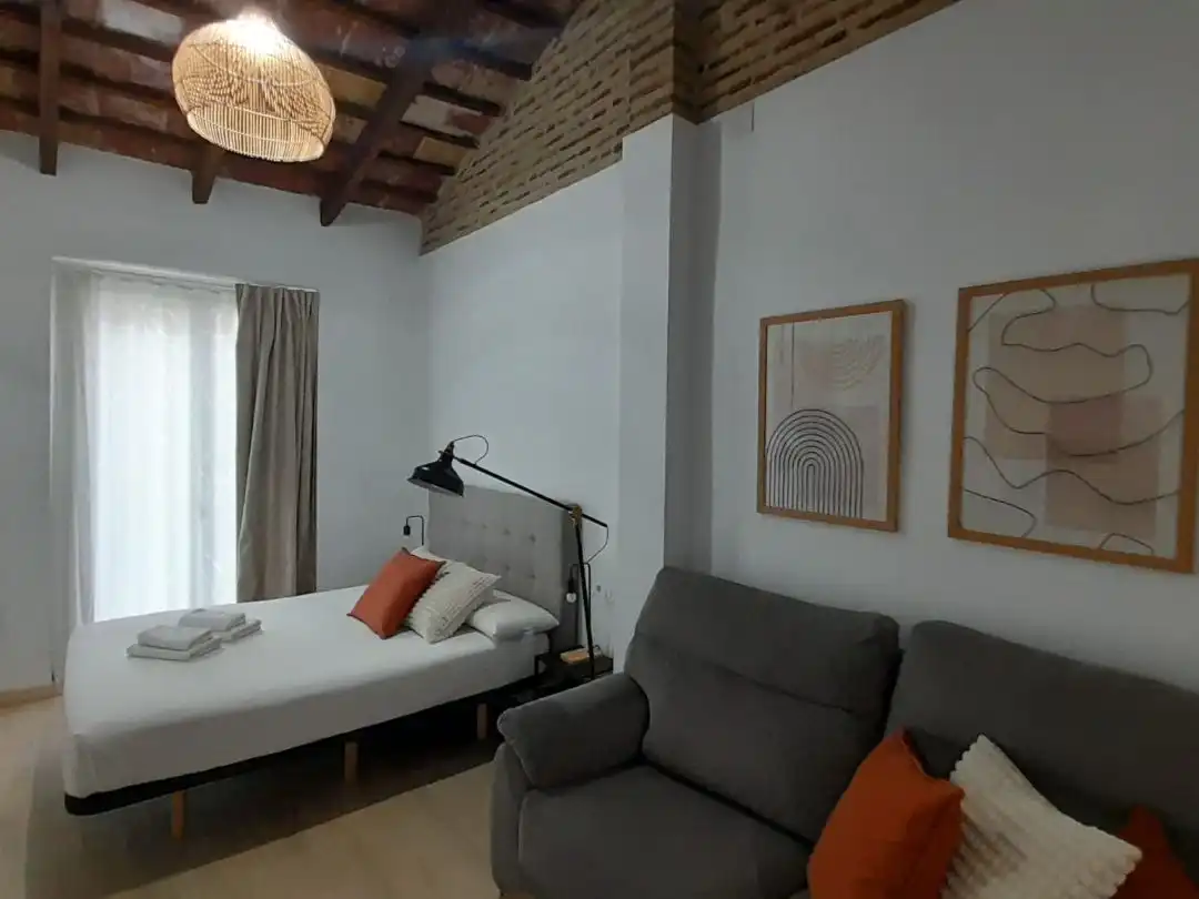 Sala de estar de Piso en venta en  Valencia Capital con Aire acondicionado, Terraza y Balcón