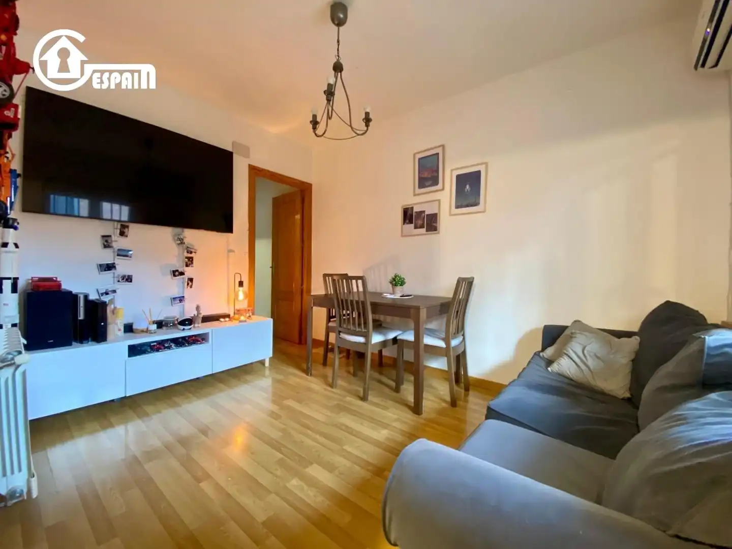 Sala de estar de Piso en venta en Madrid con Aire acondicionado, Calefacción y Balcón