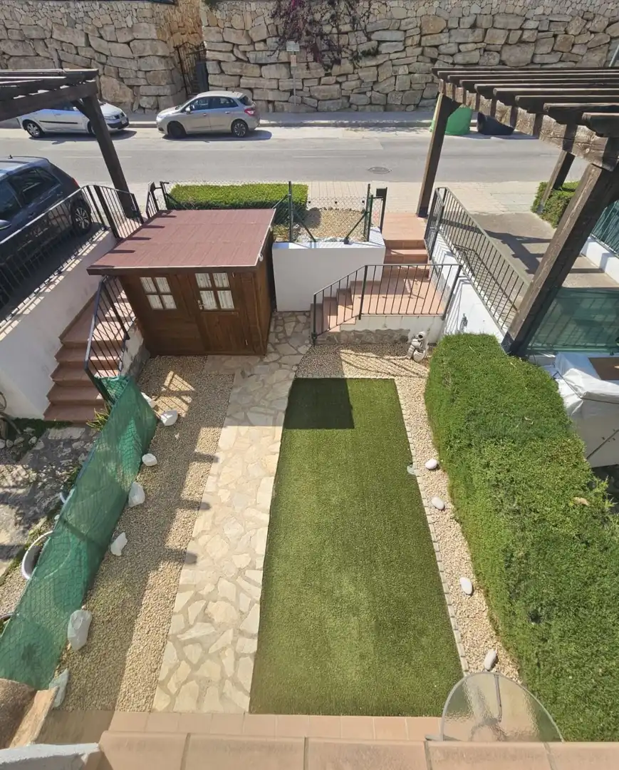 Terrace of Houses for sale in Polop  with Private garden and Community pool