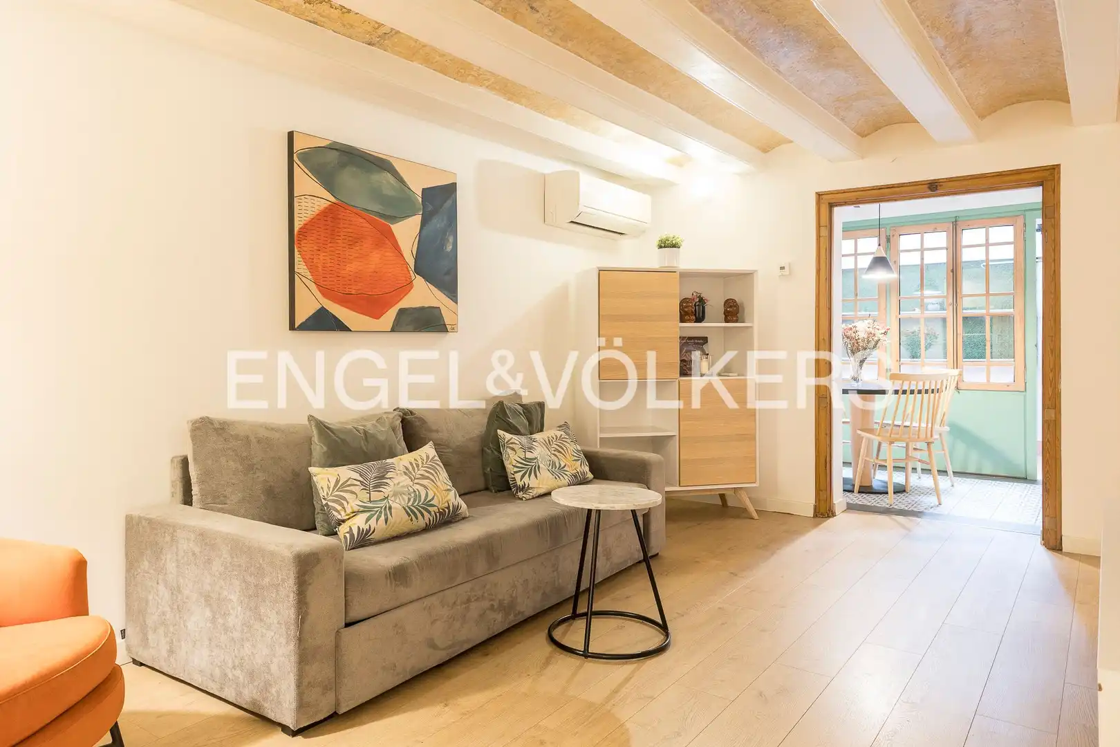 Sala de estar de Piso en venta en Barcelona con Aire acondicionado, Calefacción y Terraza