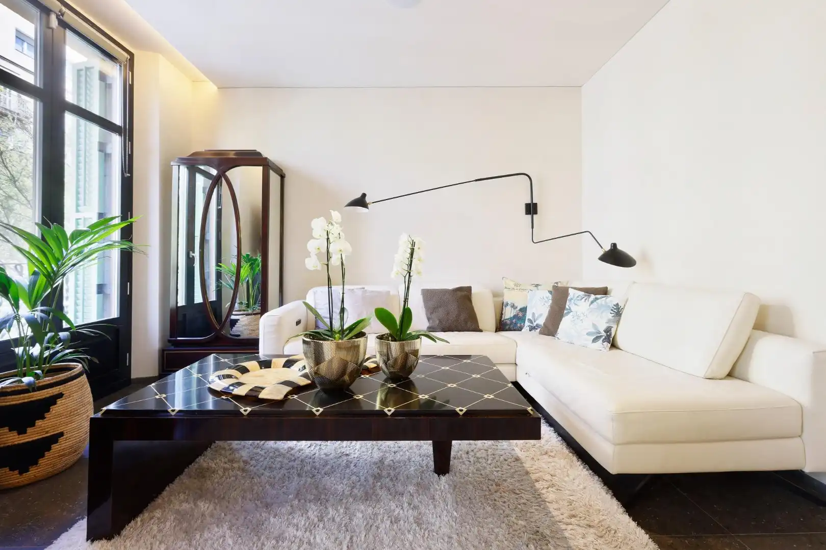 Sala d'estar de Apartament en venda en Barcelona amb Aire condicionat, Calefacció i Terrassa