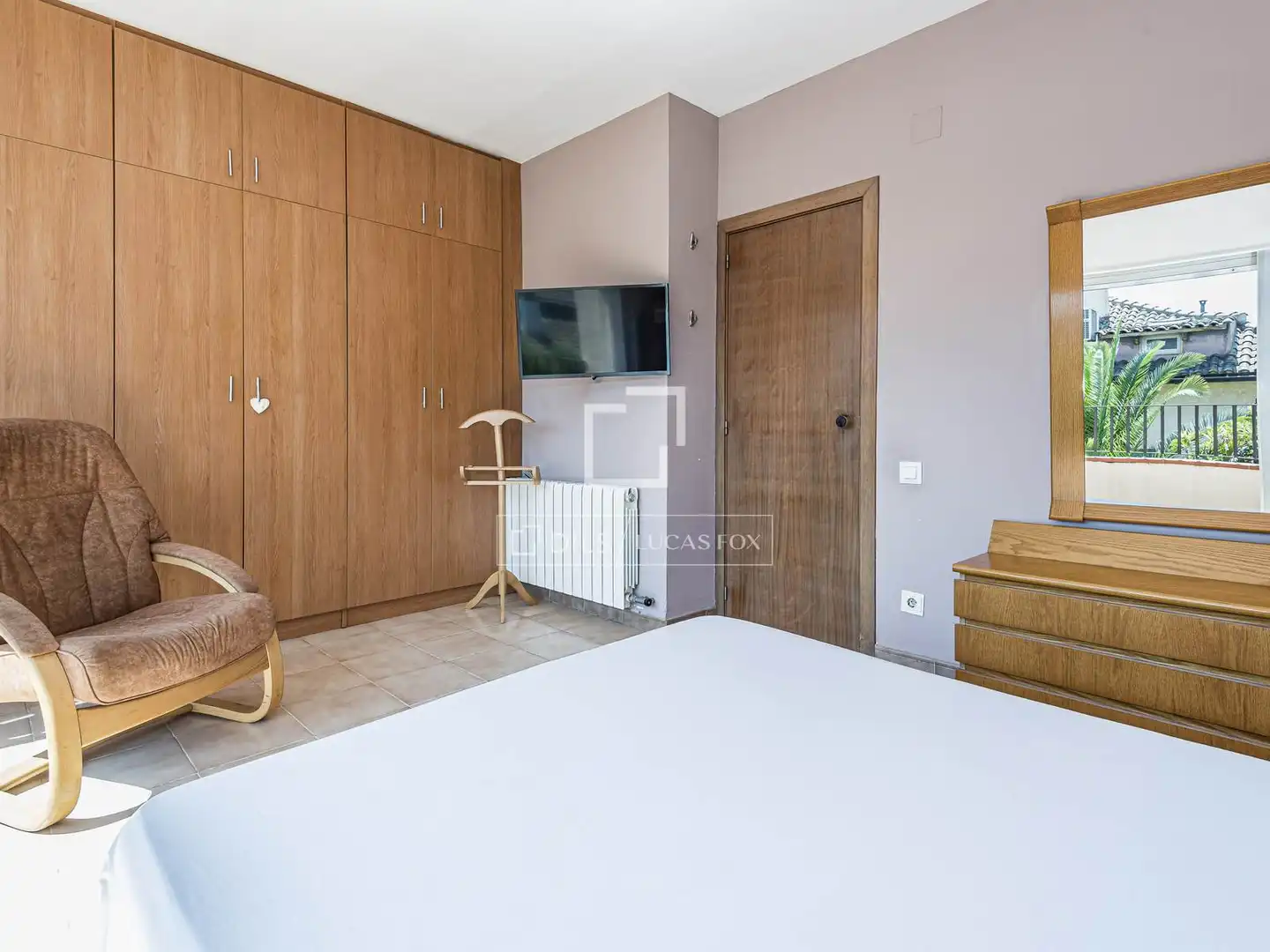 Dormitori de Casa o xalet en venda en Sant Cugat del Vallès amb Aire condicionat, Calefacció i Jardí privat