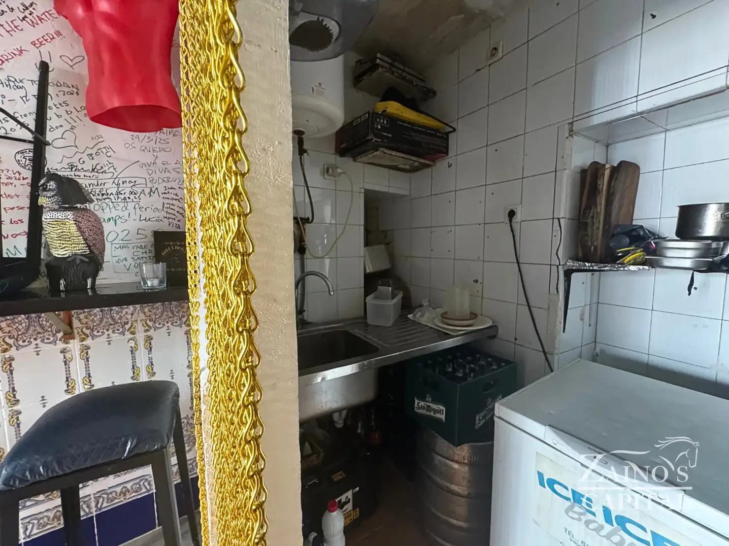 Cocina de Local de alquiler en  Palma de Mallorca con Aire acondicionado