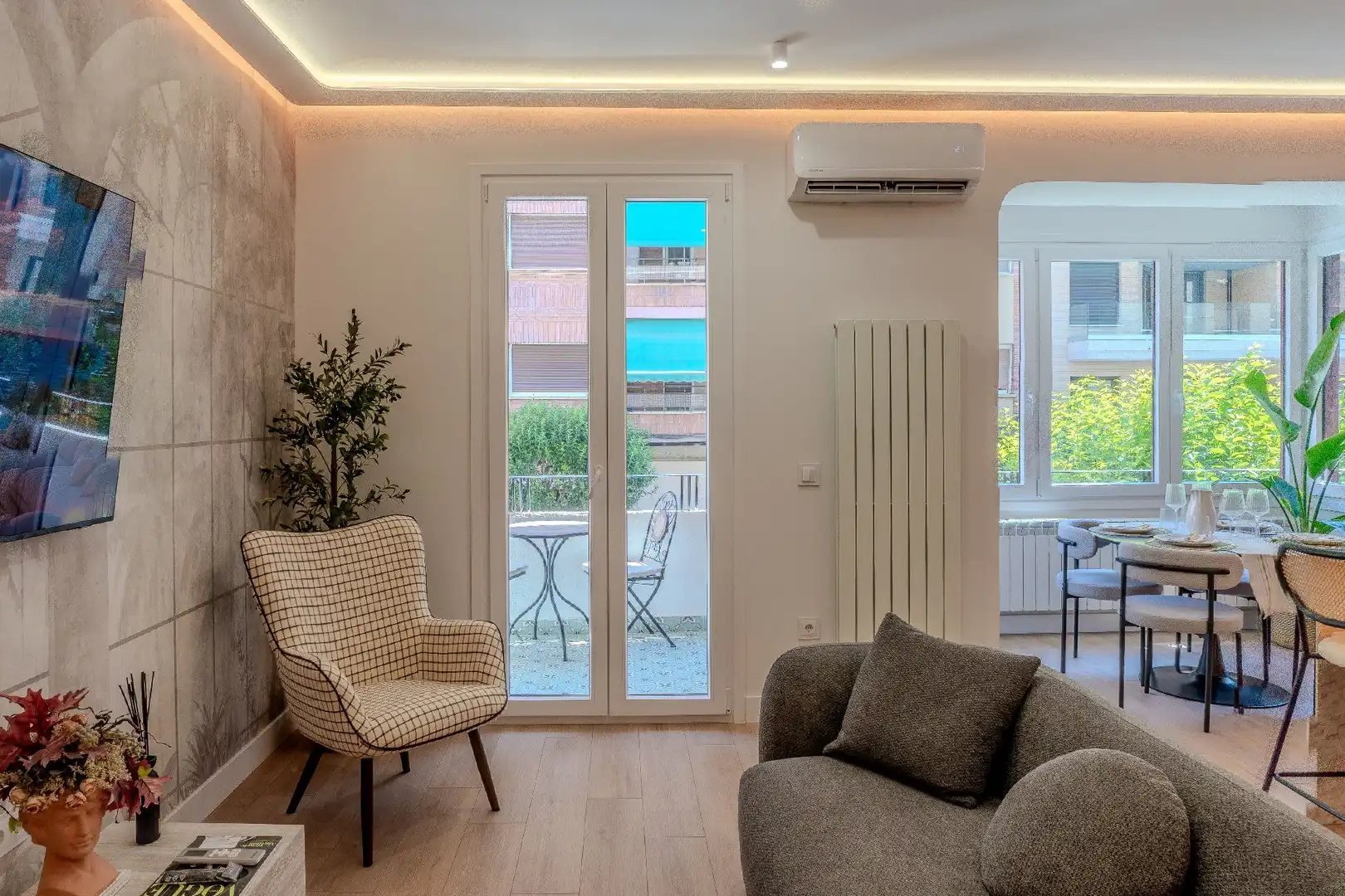 Terrasse von Wohnung zum Verkauf in  Logroño mit Klimaanlage, Heizung und Terrasse