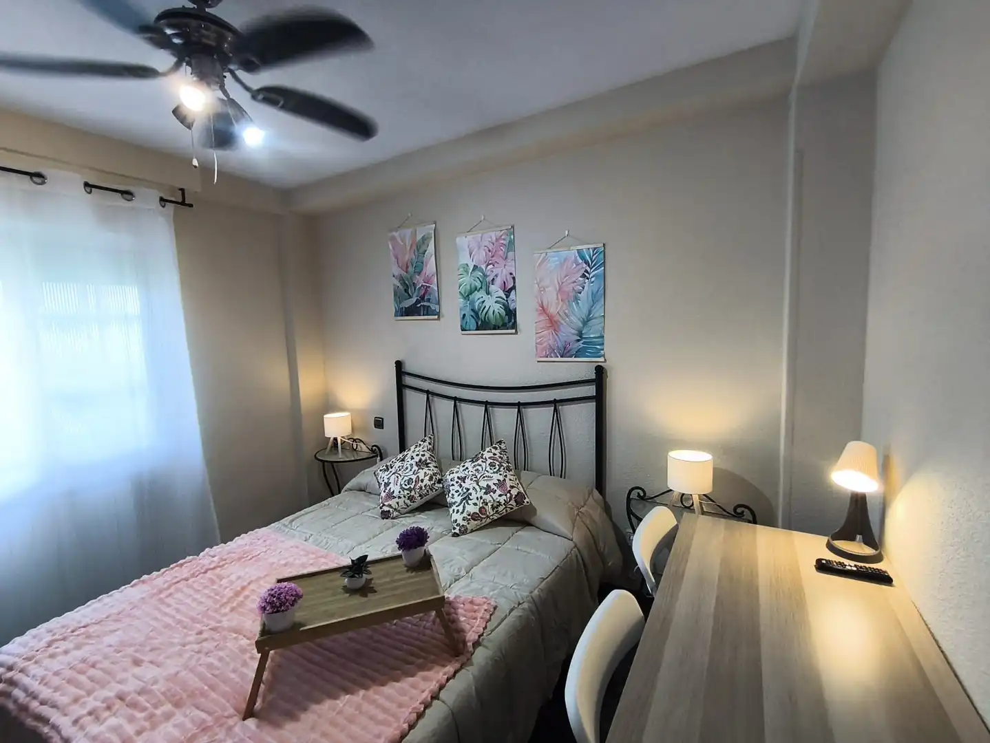 Bedroom of Flat for share in Collado Villalba  with Heating, Terrace and Furnished