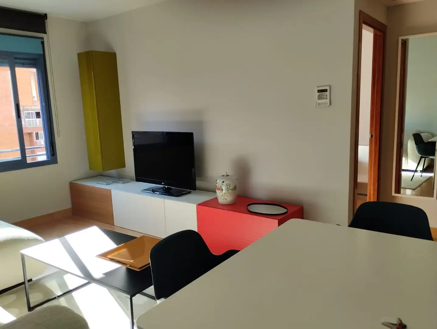 Sala de estar de Piso en venta en Málaga con Aire acondicionado, Jardín privado y Amueblado