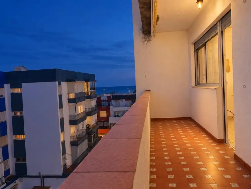 Terraza de Apartamento en venta en La Antilla con Aire acondicionado, Terraza y Amueblado