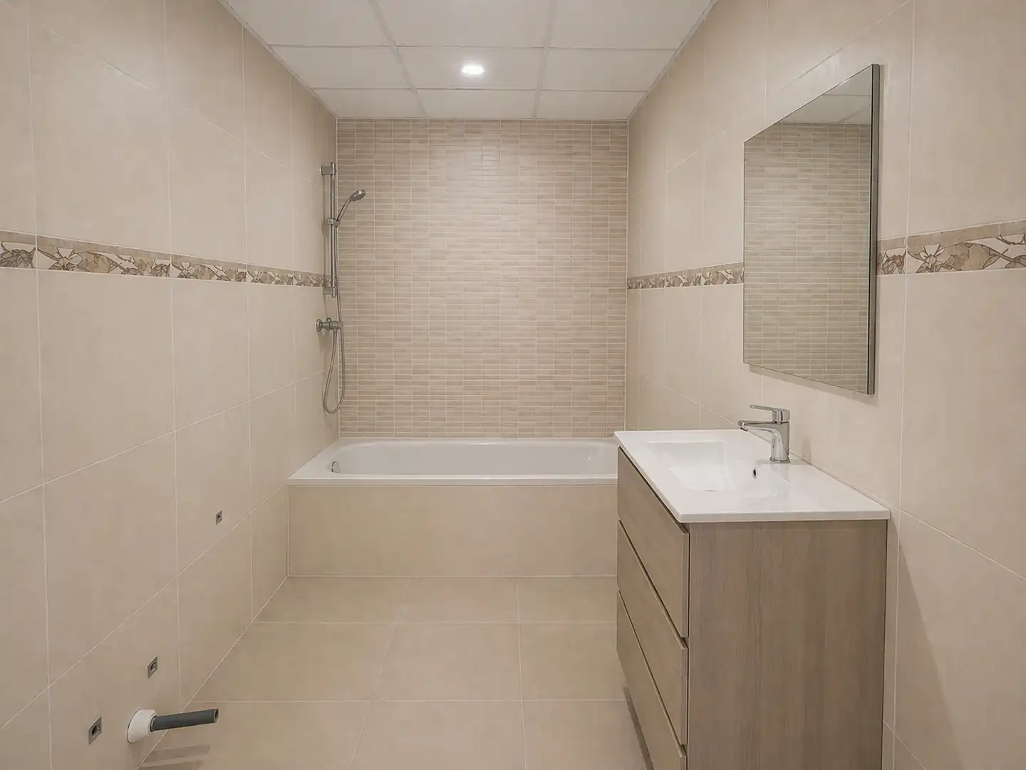 Baño de Apartamento en venta en Mont-roig del Camp con Aire acondicionado, Calefacción y Jardín privado