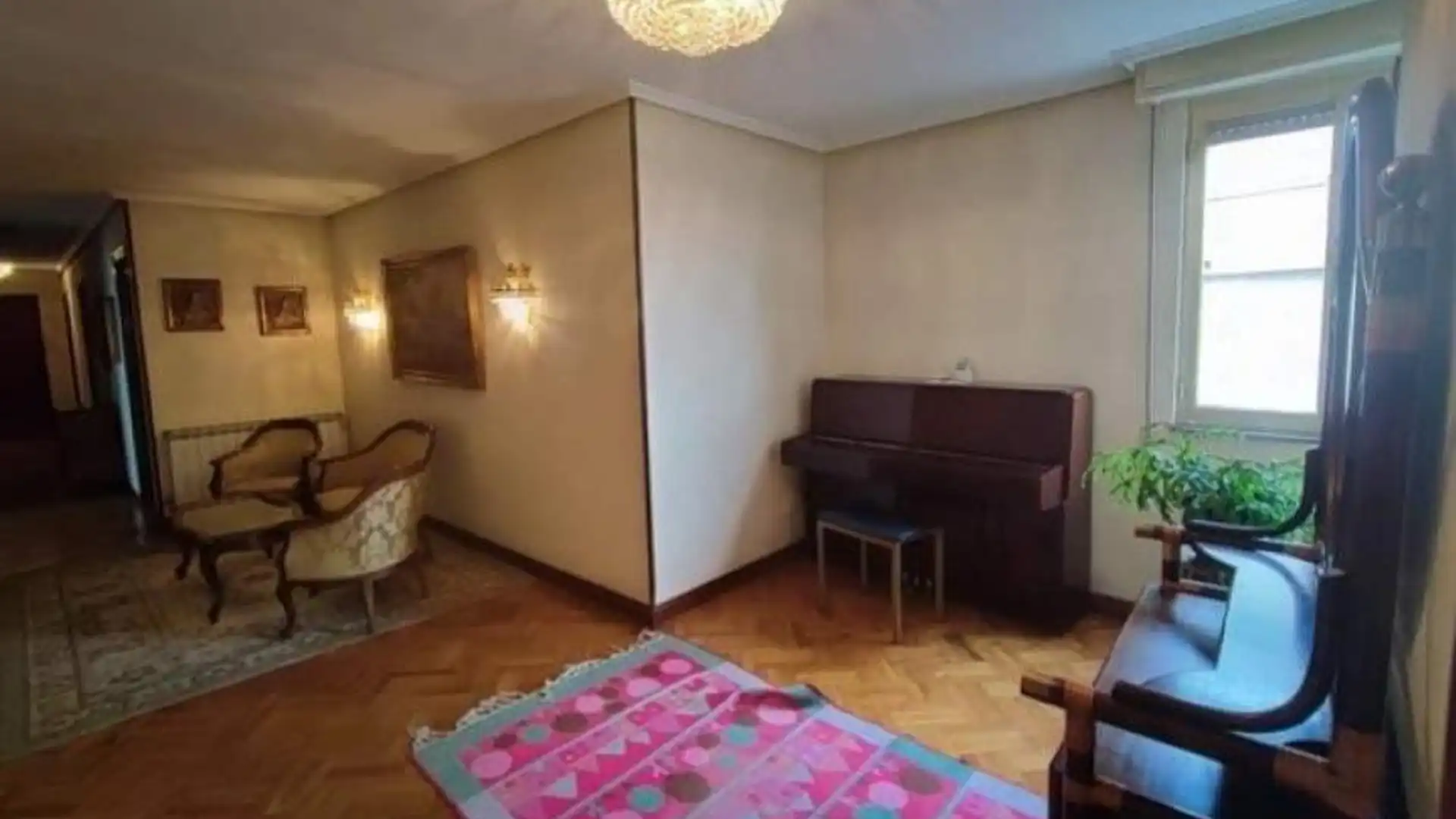 Sala de estar de Piso en venta en La Bañeza  con Calefacción y Terraza