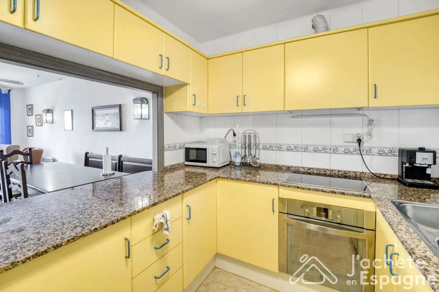 Cocina de Ático en venta en Vandellòs i l'Hospitalet de l'Infant con Aire acondicionado, Terraza y Amueblado