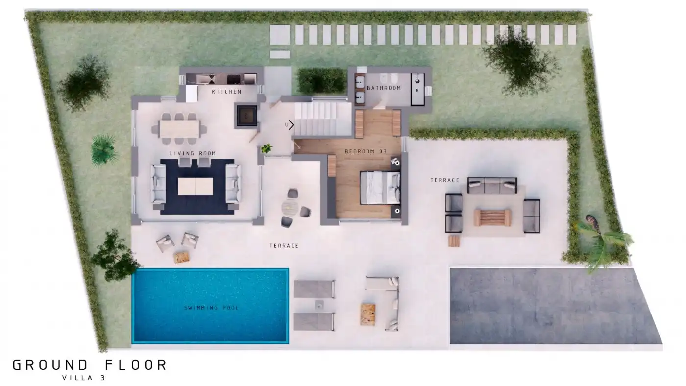 Detached house with pool for sale in El Faro de Calaburra - Chaparral, imagen 3