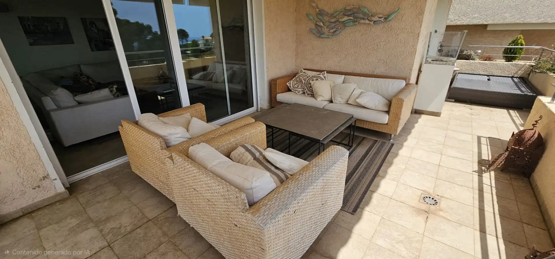 Terraza de Apartamento en venta en Altea con Aire acondicionado, Calefacción y Piscina comunitaria