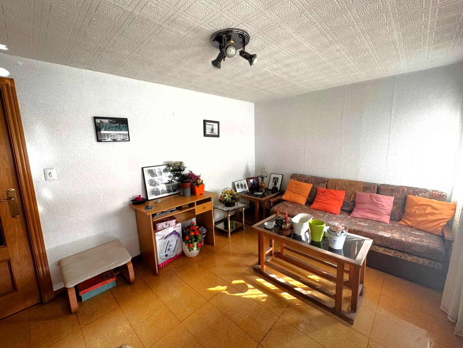 Sala de estar de Piso en venta en L'Hospitalet de Llobregat