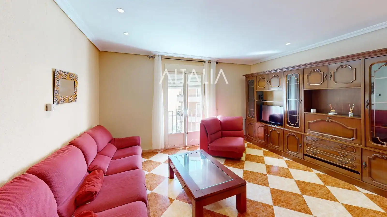 Sala de estar de Piso en venta en Cuenca con Calefacción y Terraza