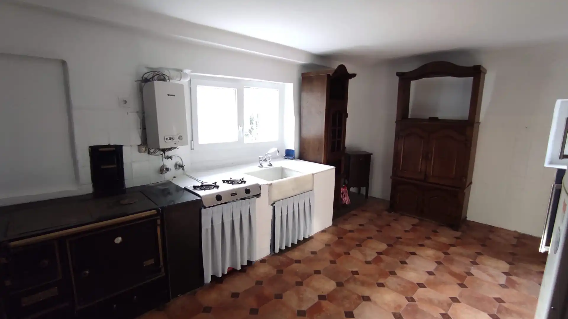 Cuina de Casa o xalet en venda en Elgoibar amb Calefacció, Moblat i Forn