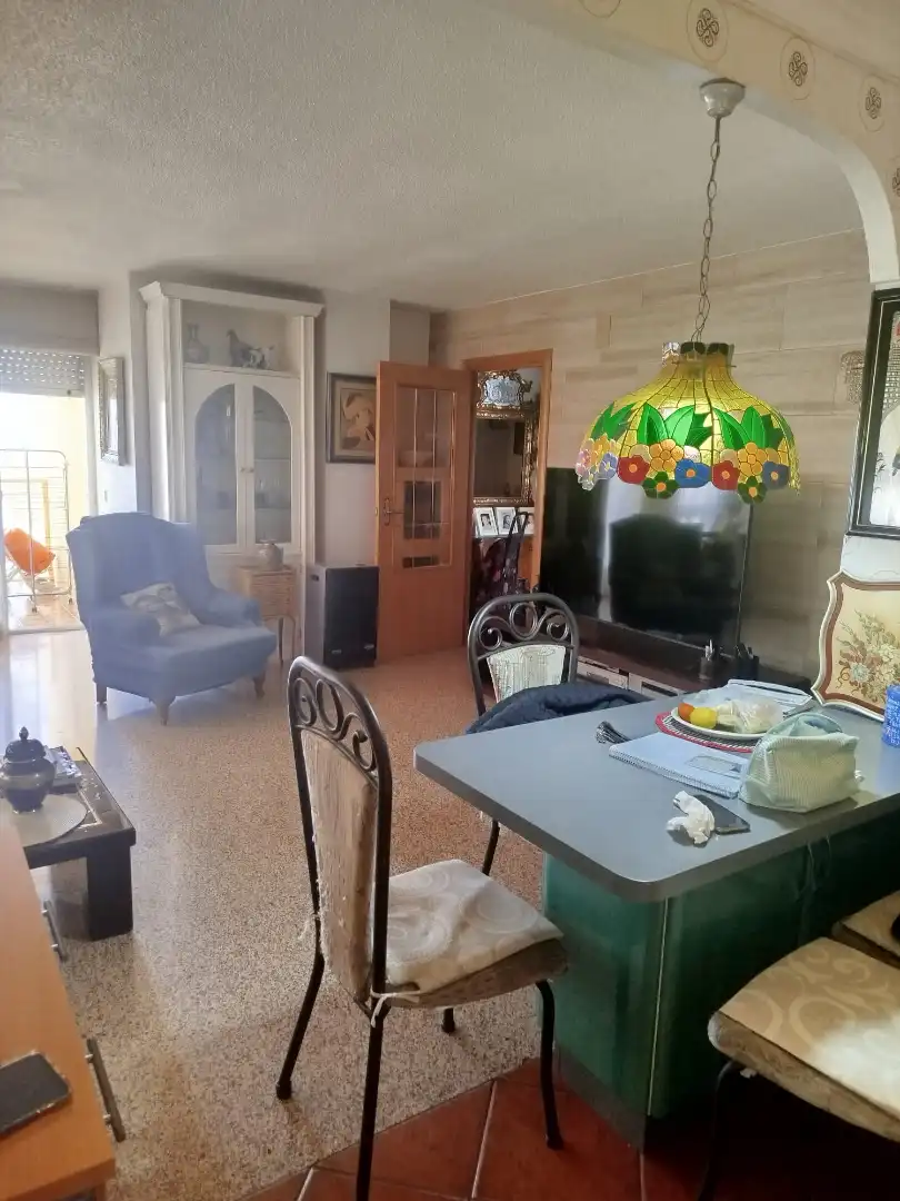 Sala d'estar de Pis en venda en El Campello amb Moblat i Balcó