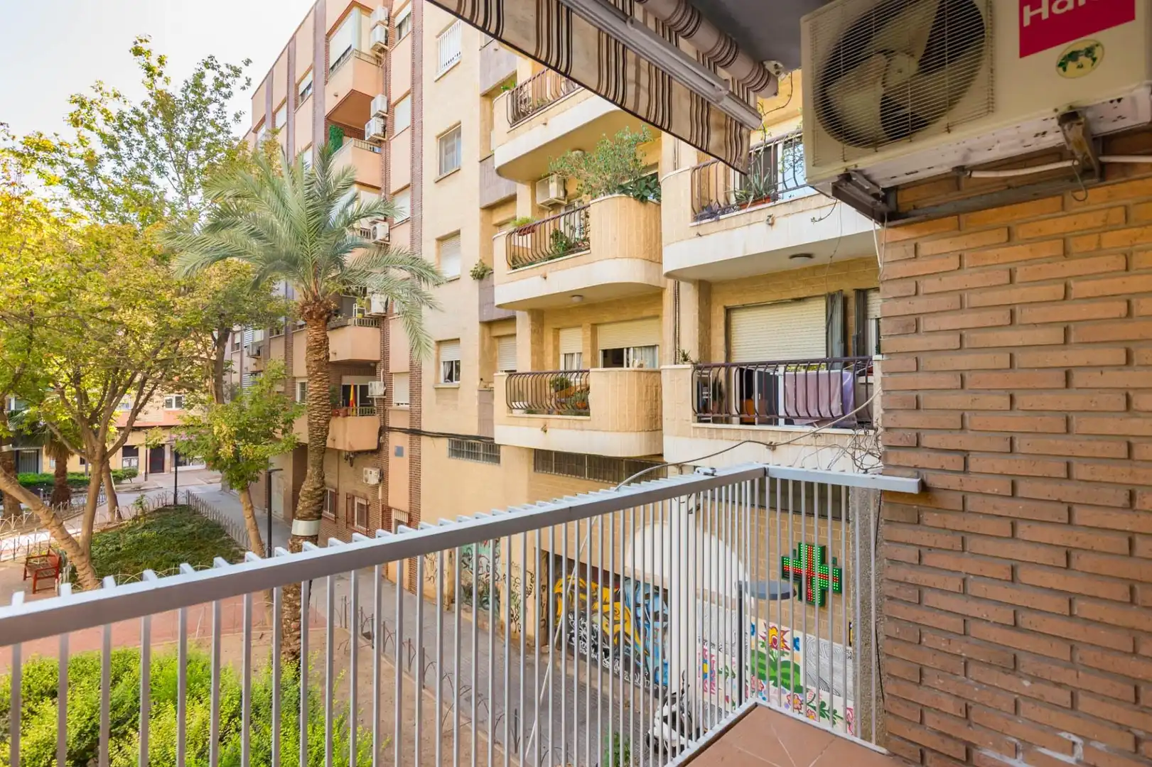 Vista exterior de Pis en venda en Murcia amb Aire condicionat, Terrassa i Traster
