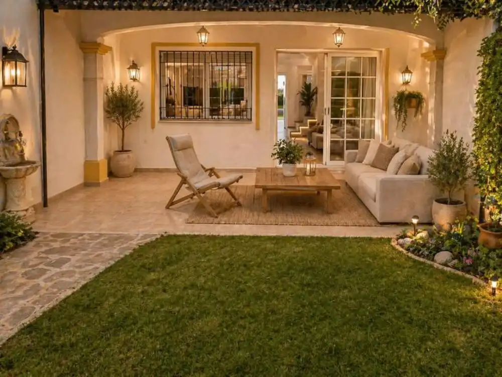 Terraza de Casa adosada en venta en Marbella con Aire acondicionado, Terraza y Trastero
