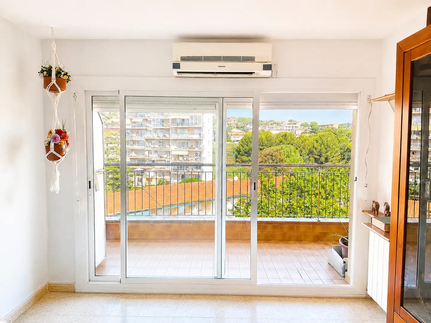 Terraza de Apartamento en venta en Sant Feliu de Guíxols con Calefacción, Piscina y Balcón