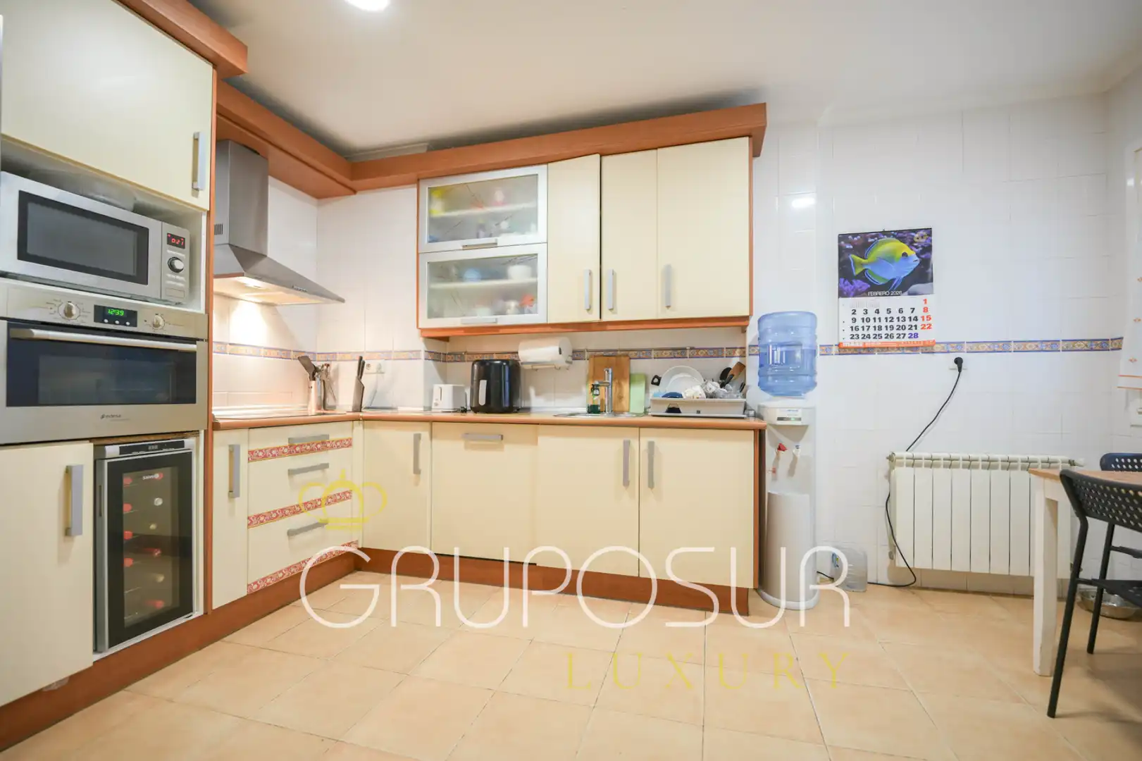 Cocina de Casa adosada en venta en Boecillo con Calefacción, Jardín privado y Parquet