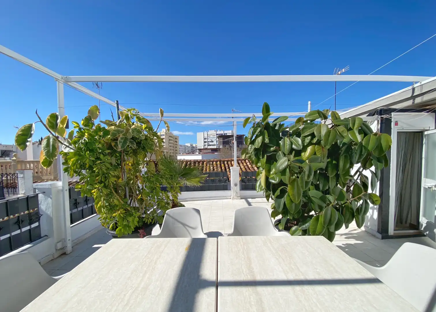 Terraza de Casa adosada en venta en Marbella con Aire acondicionado, Parquet y Terraza