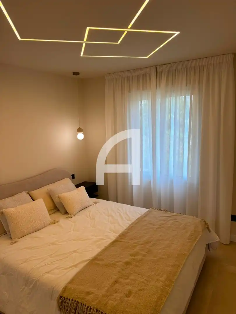 Bedroom of Flat for rent in Marbella  with Air Conditioner, Terrace and Swimming Pool