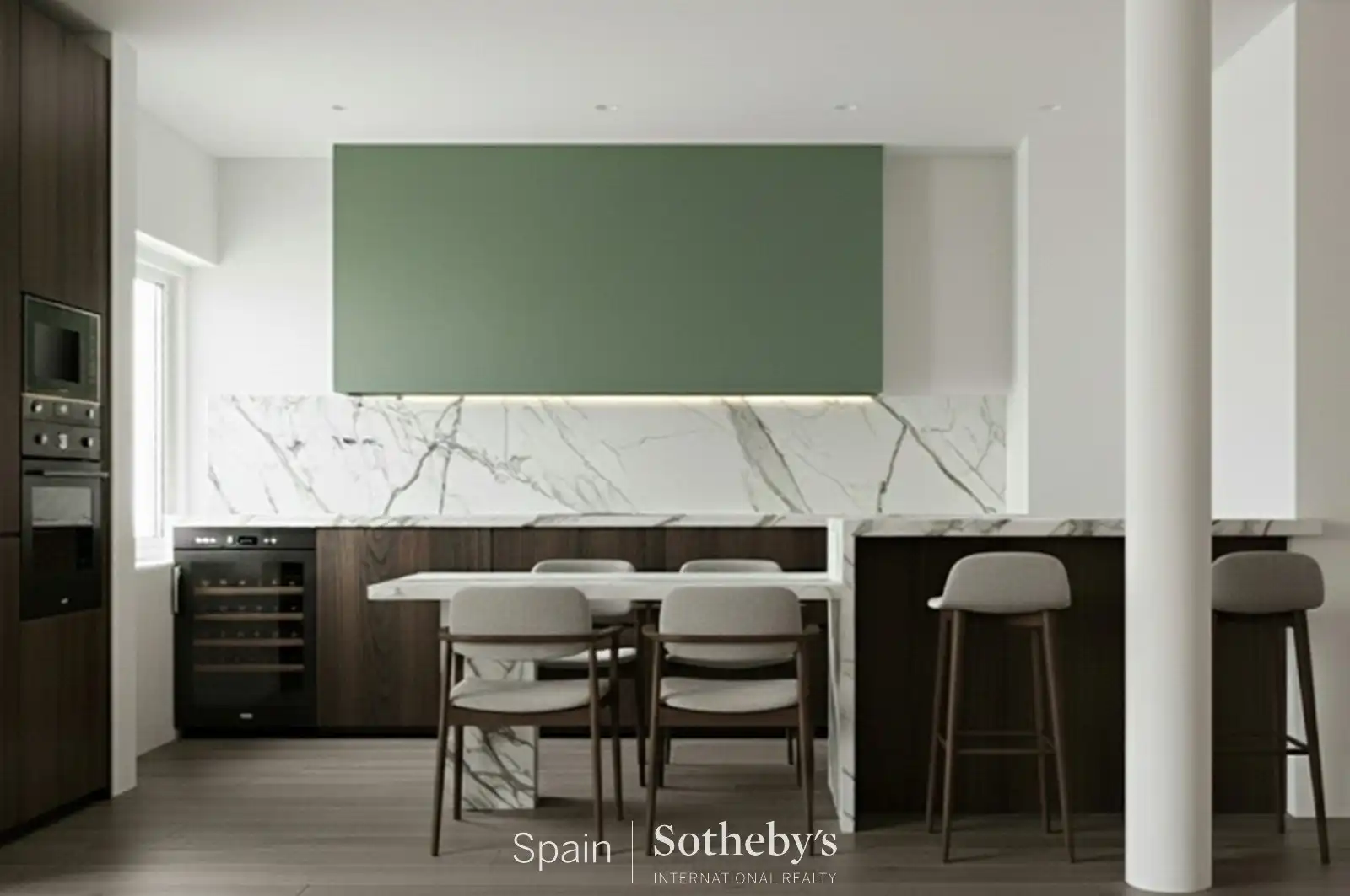 Apartament amb piscina en venda a Barrio de Salamanca, imagen 2