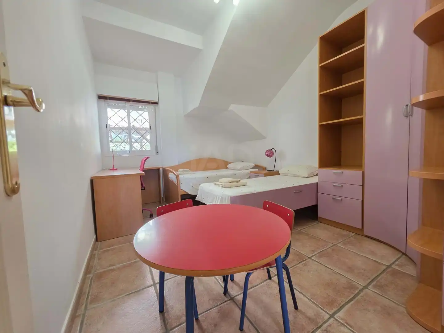 Schlafzimmer von Dachboden zum Verkauf in Málaga mit Klimaanlage, Heizung und Terrasse