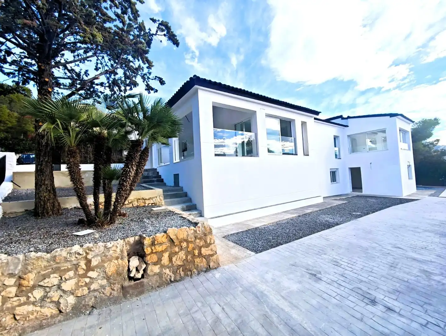 Vista exterior de Casa o chalet en venta en Altea con Calefacción, Terraza y Piscina