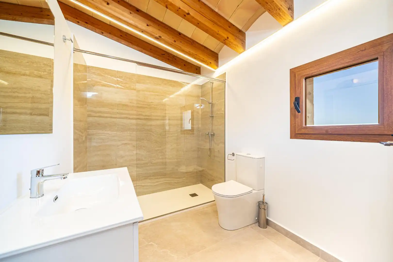 Baño de Finca rústica de alquiler en Llucmajor