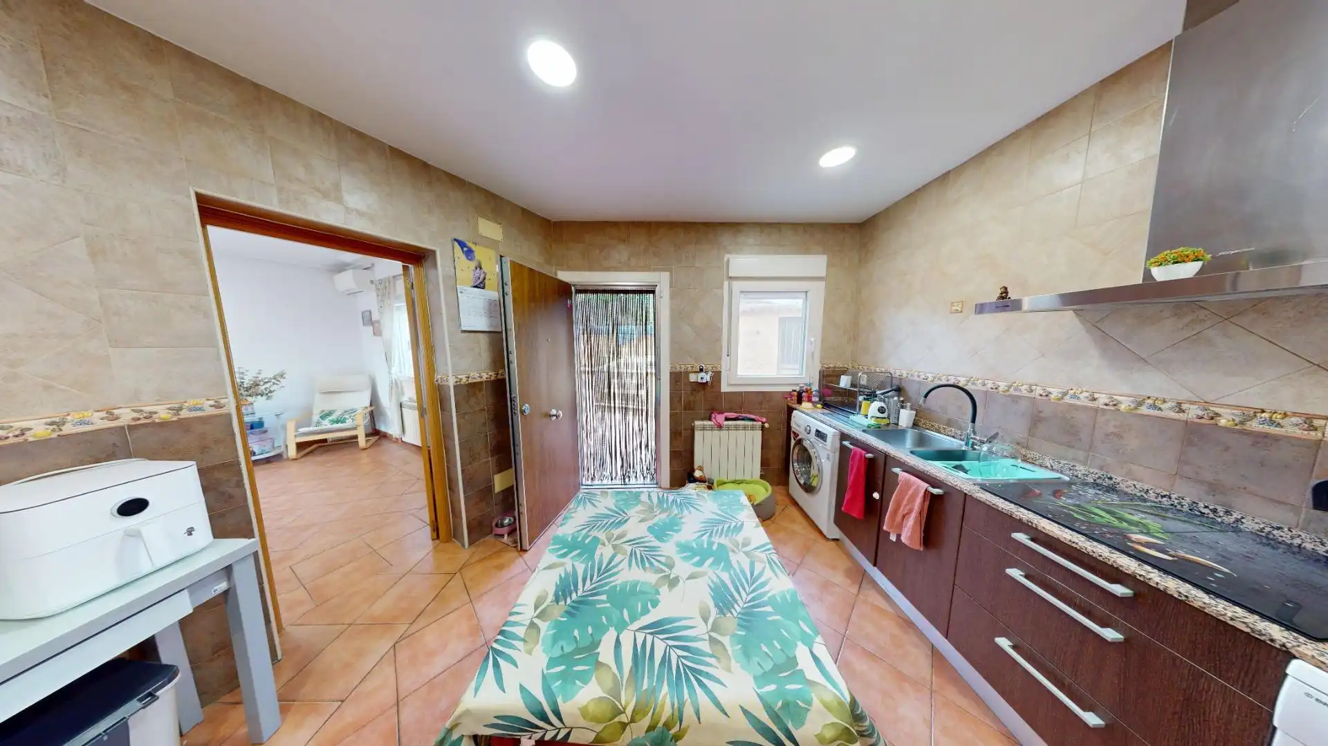 Cocina de Casa o chalet en venta en El Molar (Madrid) con Aire acondicionado, Calefacción y Jardín privado