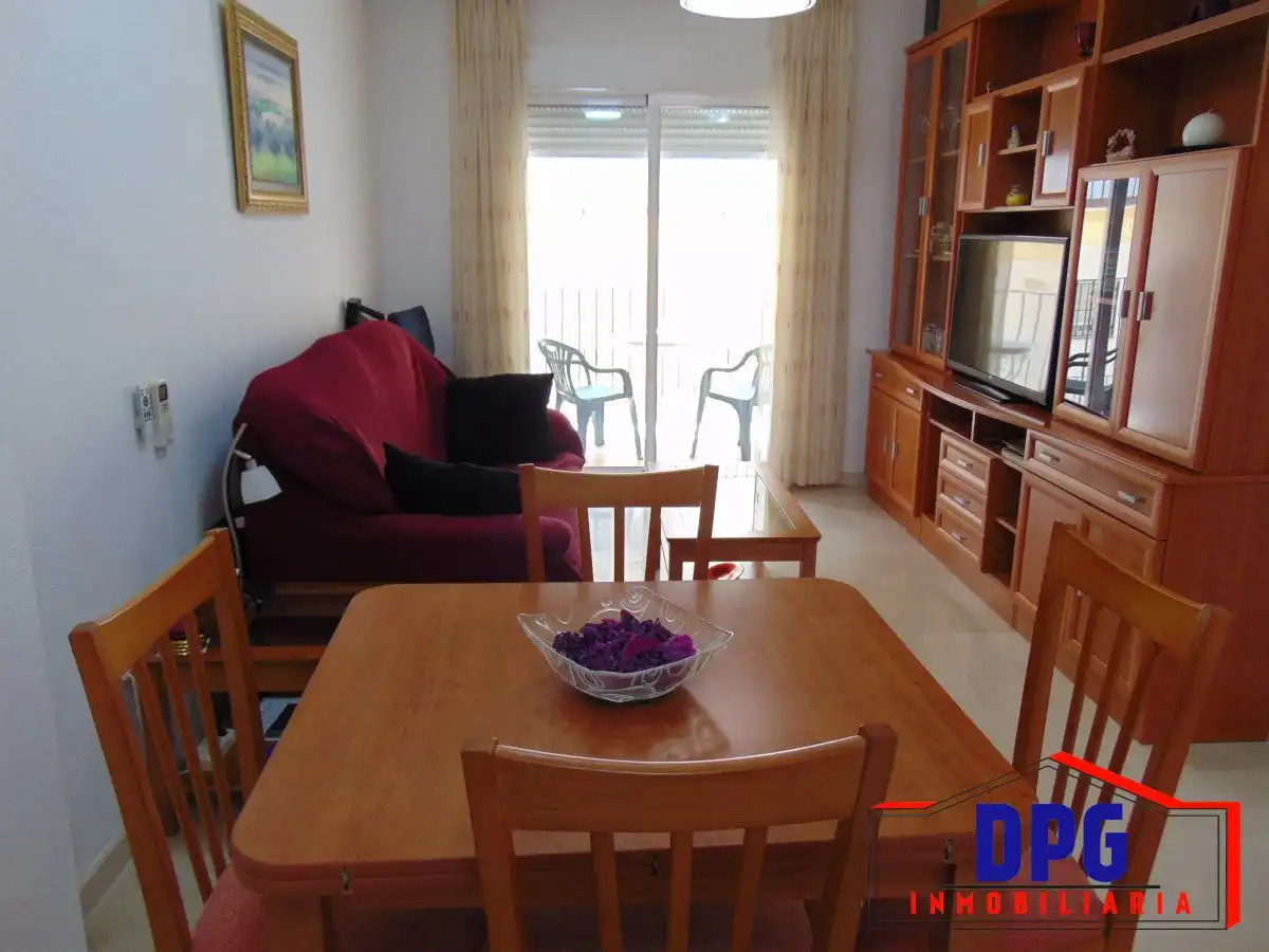Comedor de Apartamento en venta en Garrucha con Aire acondicionado, Terraza y Amueblado