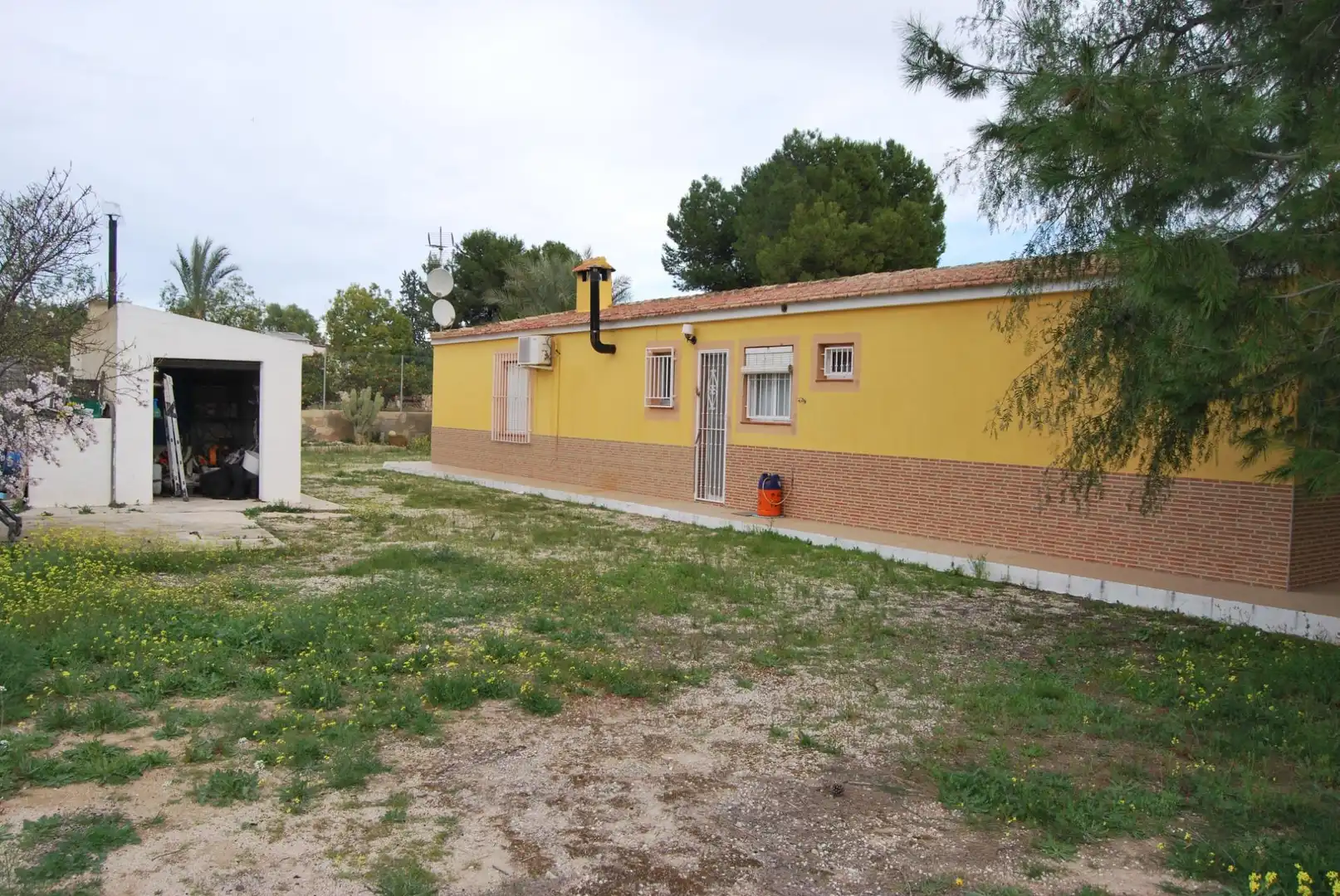 Vista exterior de Finca rústica en venta en Murcia con Aire acondicionado, Jardín privado y Terraza